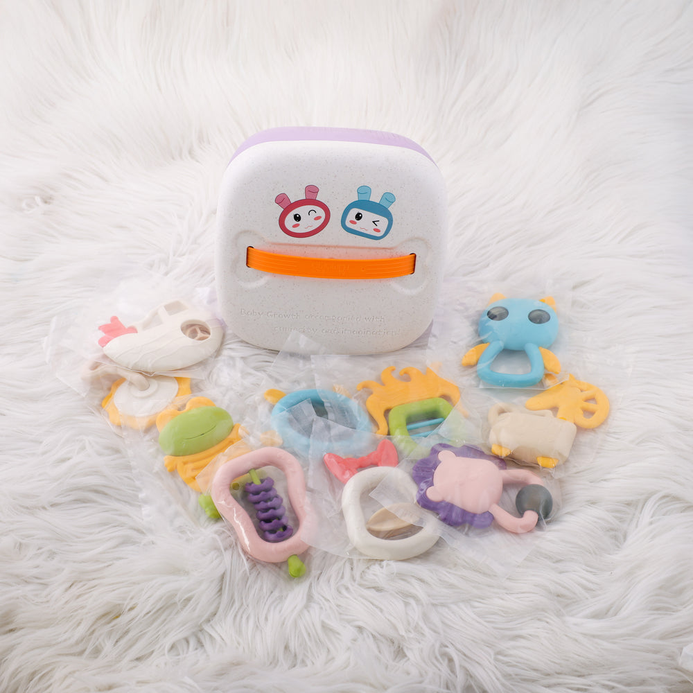 10 pcs New cool rattle toy