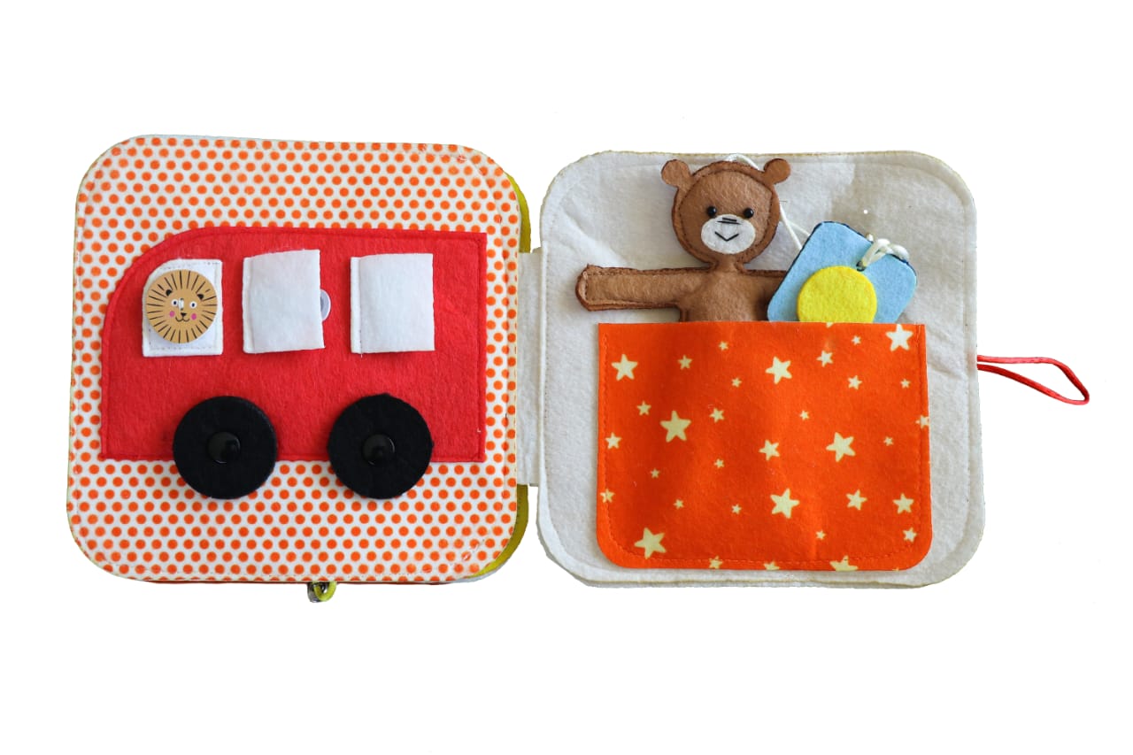 Zen Sensory Books: Baby red book