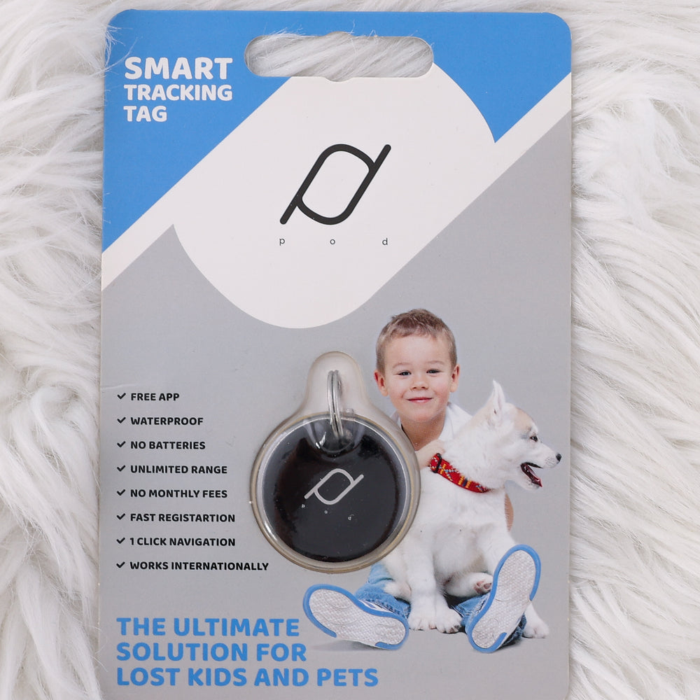 Smart tracking tag pod