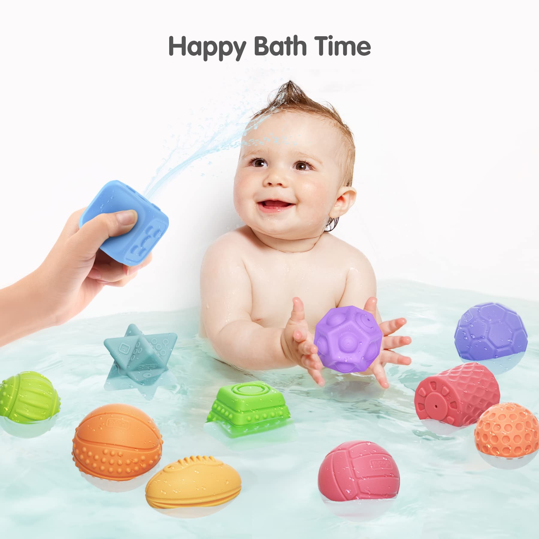 Sensory Hand Grasp Ball Set 12PCS