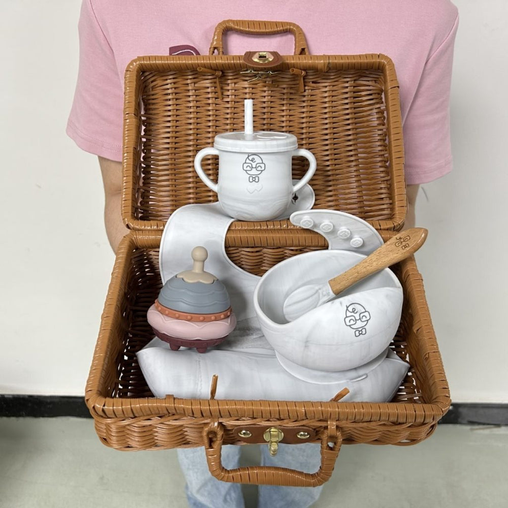 feeding set ‐ grey + box