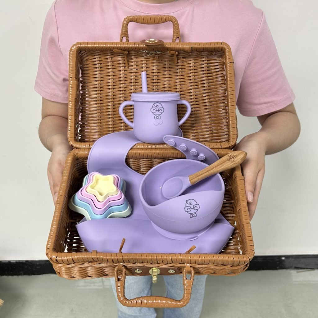 feeding set ‐ purple + box