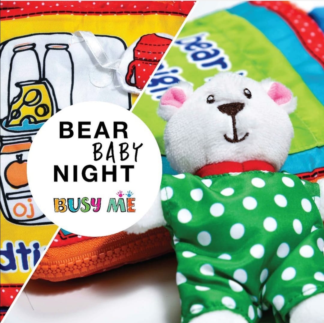 Zen Sensory Books: Bear baby night