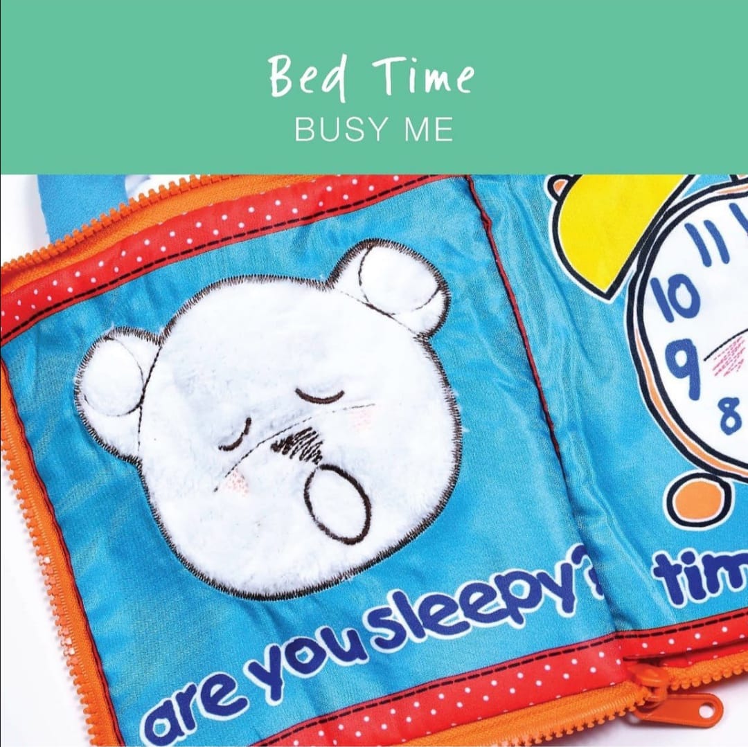 Zen Sensory Books: Bear baby night