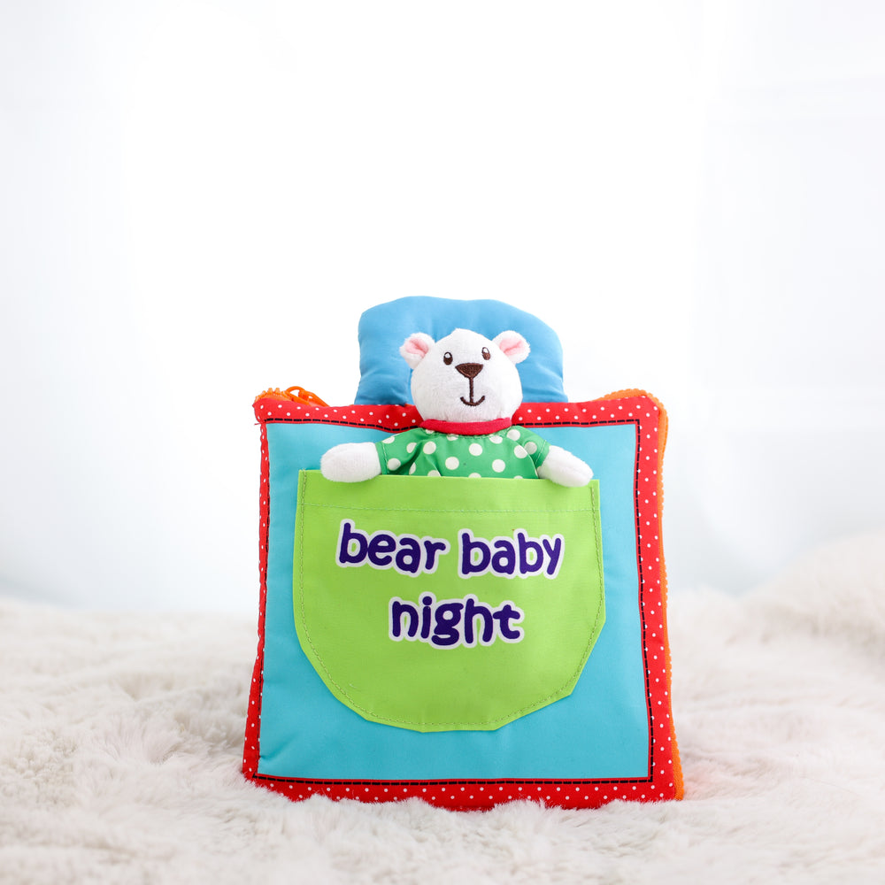 Zen Sensory Books: Bear baby night