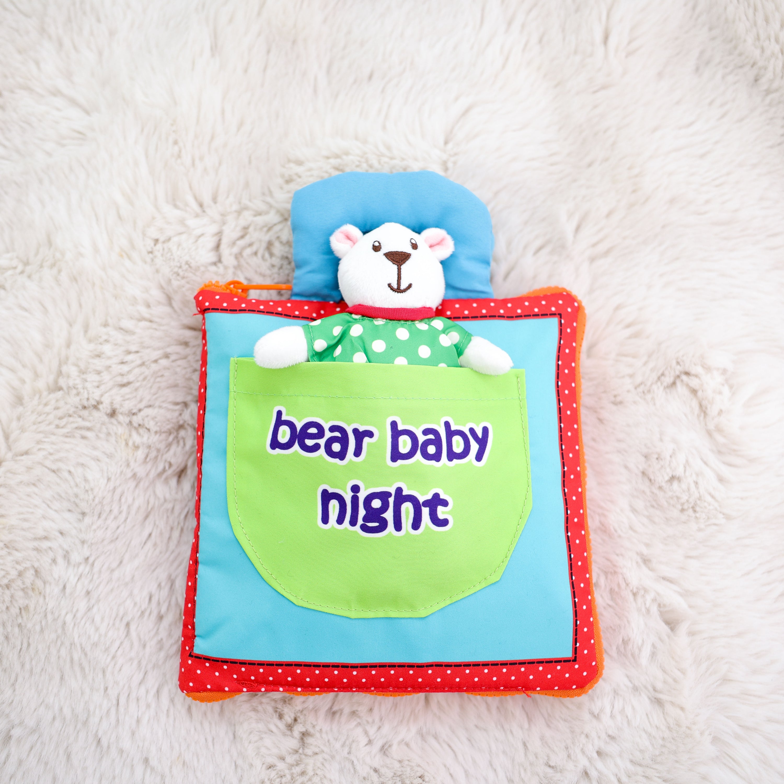 Zen Sensory Books: Bear baby night