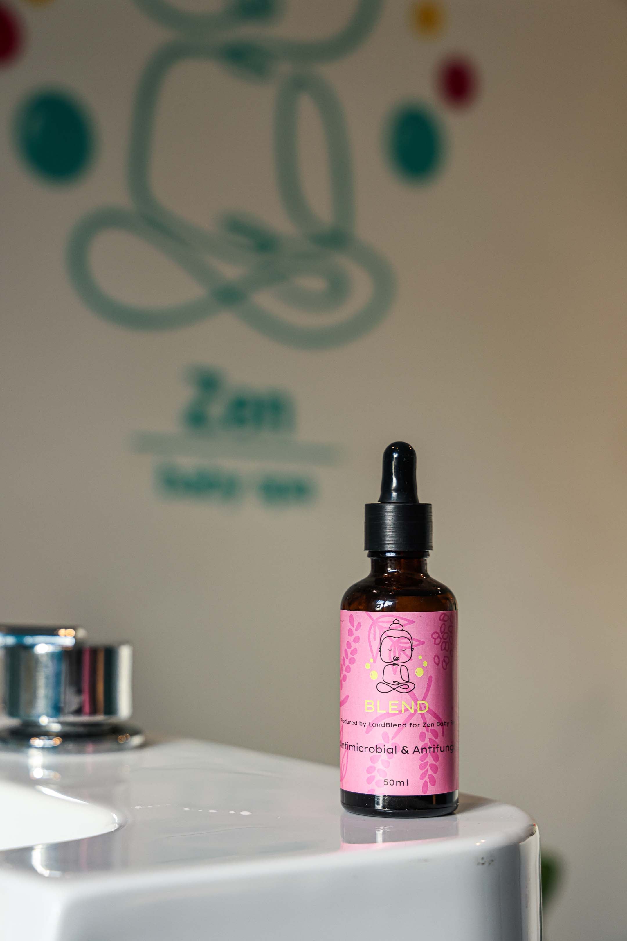 Antimicrobial/Antifungal Blend: Sesame Oil + Teatree EO + Lavender EO