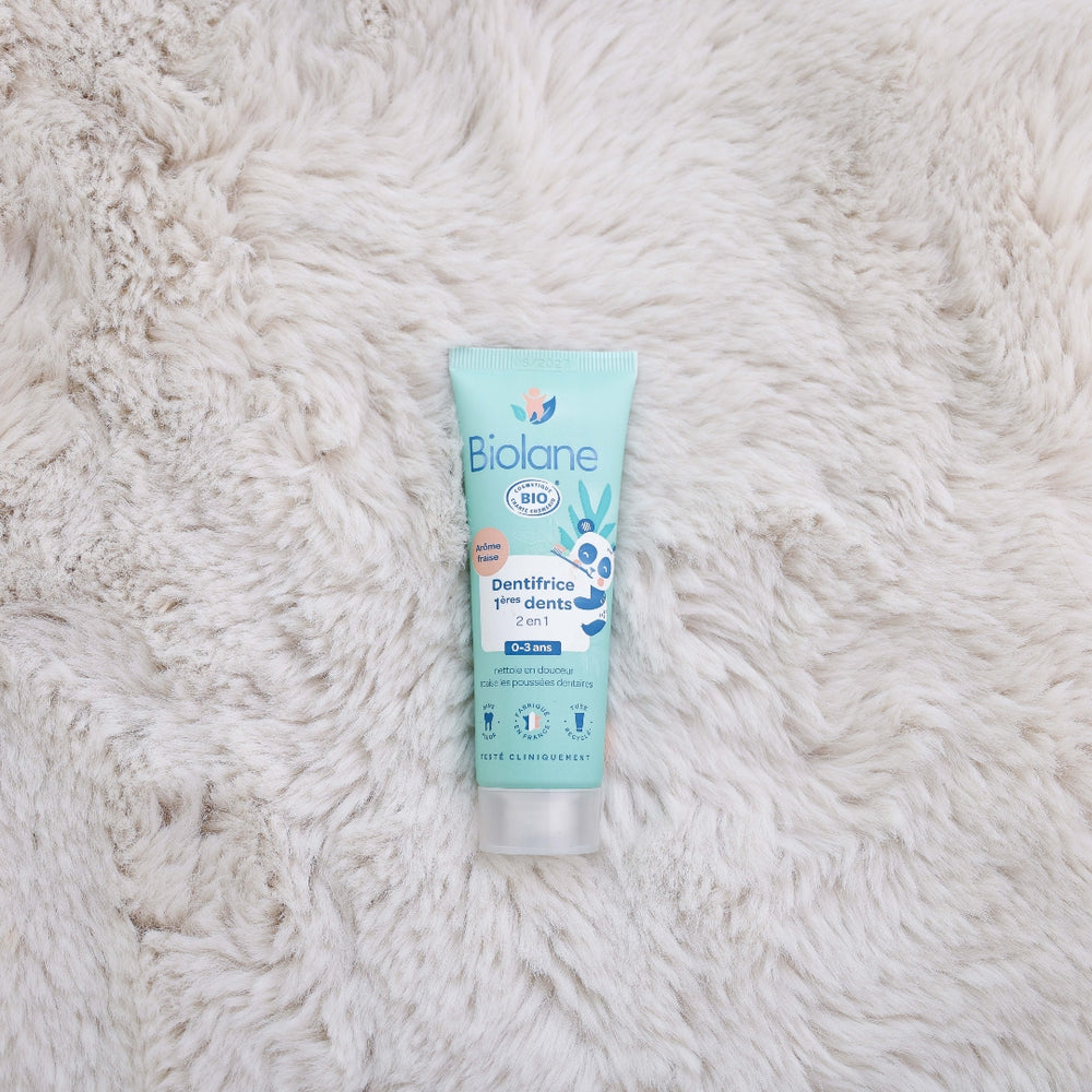 Biolane Toothpaste 1st Teeth 2 In 1 Certified Organic - 50 ml