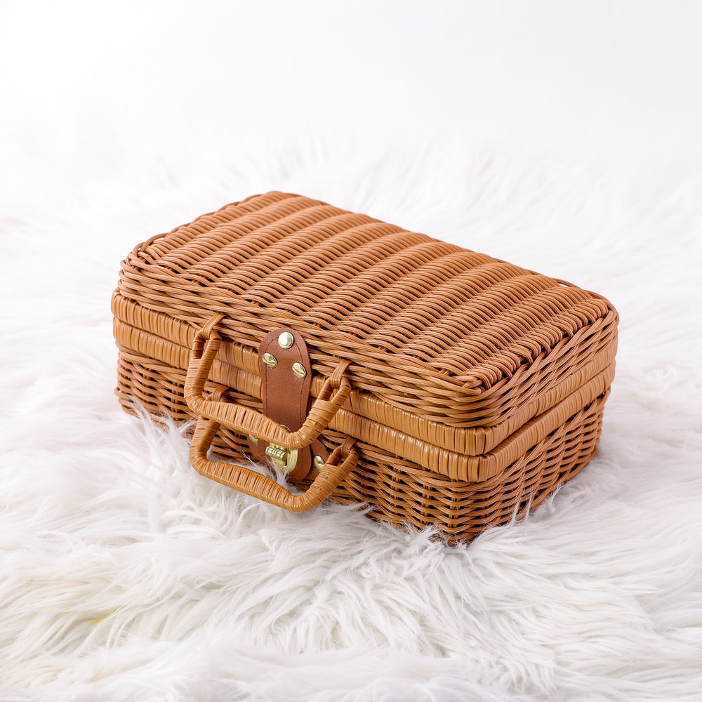 feeding set ‐ dusty blue + box