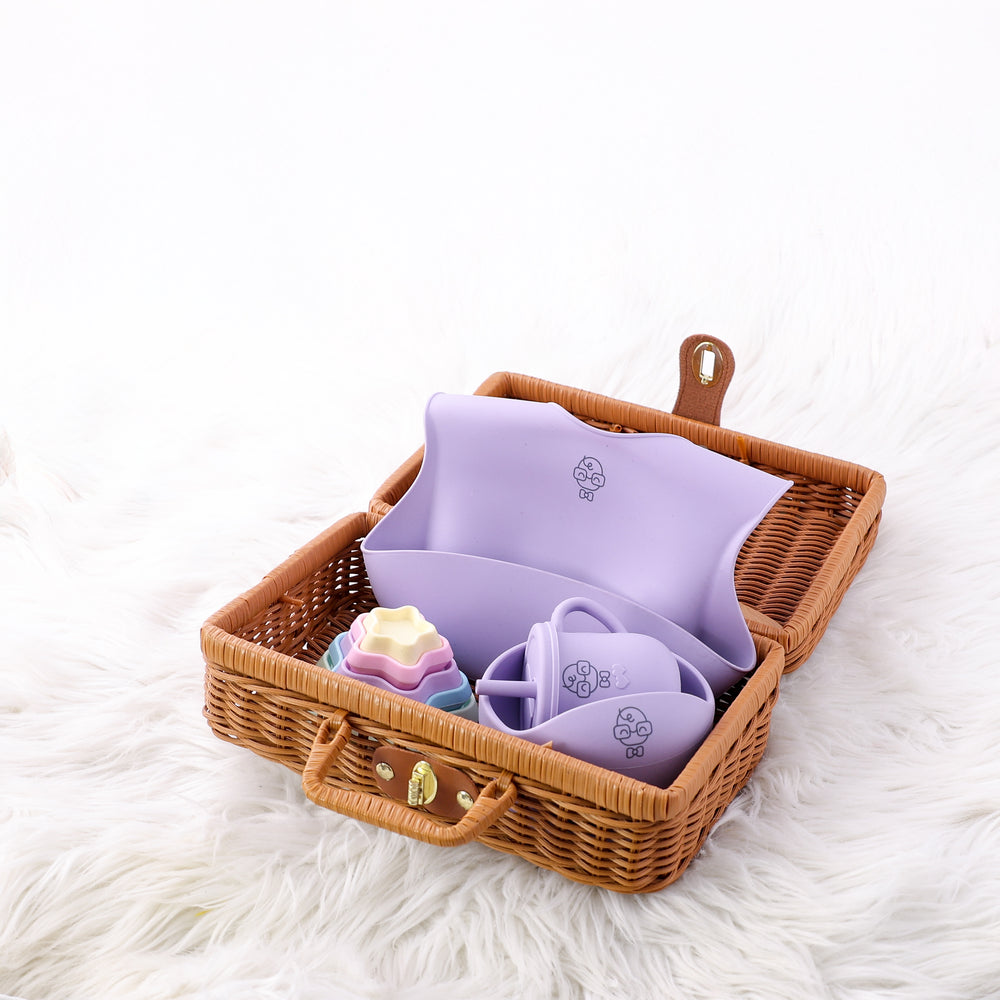 feeding set ‐ purple + box