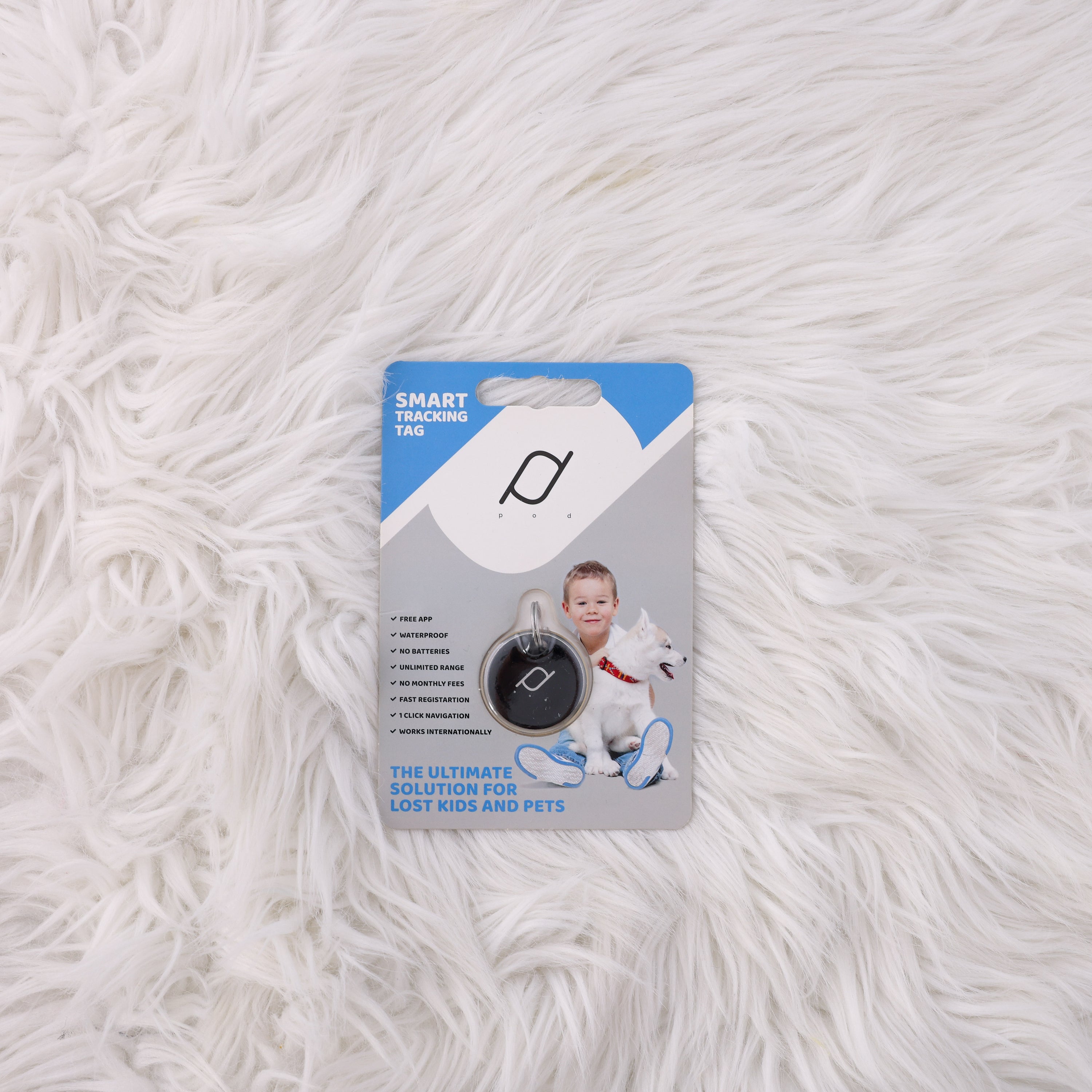 Smart tracking tag pod